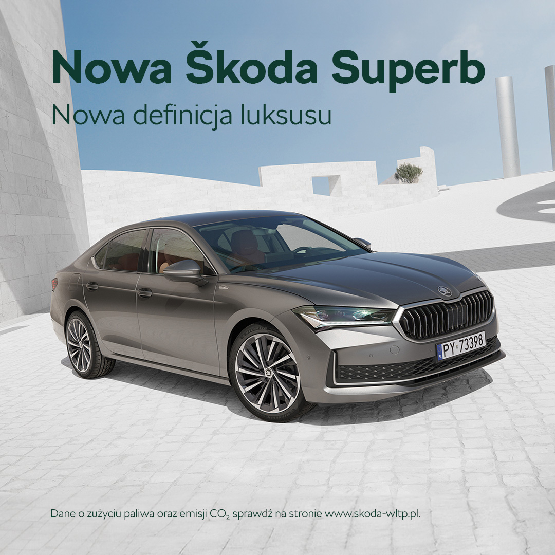 NOWA Škoda Superb!